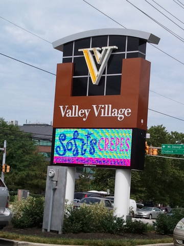 Valley Village Shopping Center Location